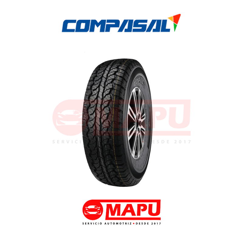 Imagen de Neumático All-Terrain con tracción versátil y drenaje eficiente para SUV y camionetas.