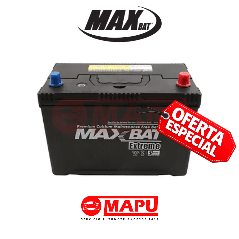 Imagen de Batería automotriz 12V 90Ah – 750CCA, sellada y libre de mantención (SMF). Entrega arranque potente y energía estable, con polaridad (− +) / positivo derecho, ideal para vehículos con mayor demanda eléctrica.