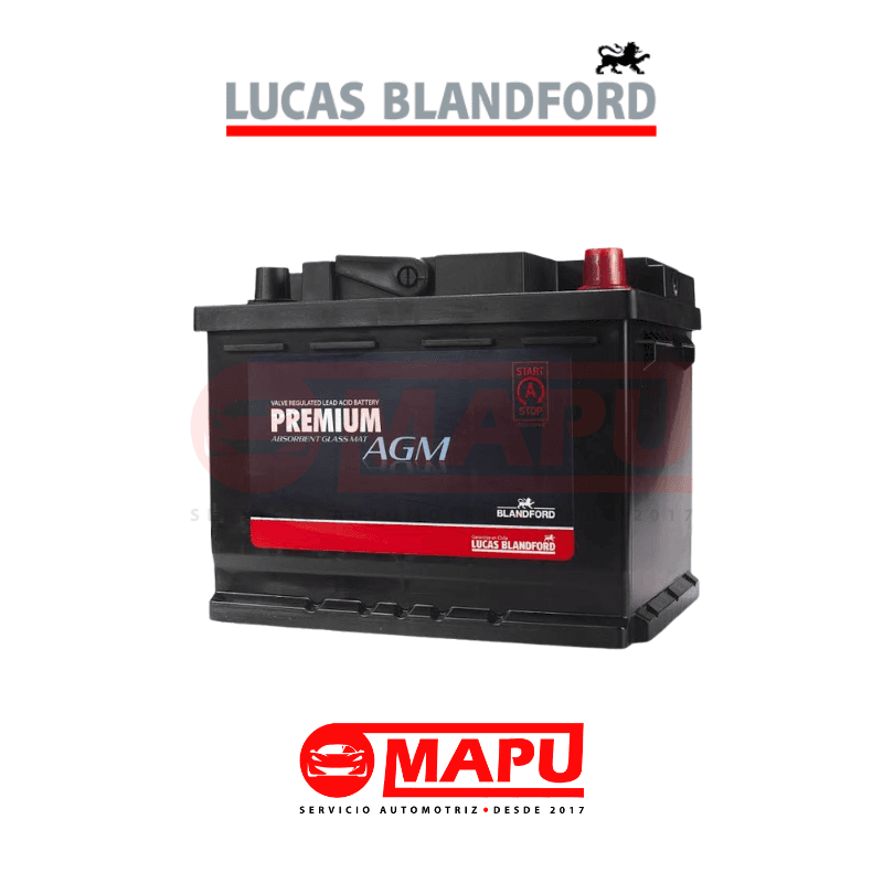 Imagen de Batería AGM 60Ah y 640CCA. Alta potencia de arranque para vehículos Start-Stop compatibles.