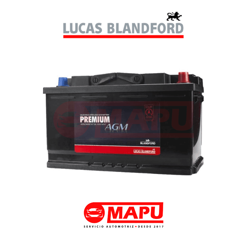 Imagen de Batería AGM 80Ah y 800CCA. Alto poder de arranque para vehículos Start-Stop compatibles.