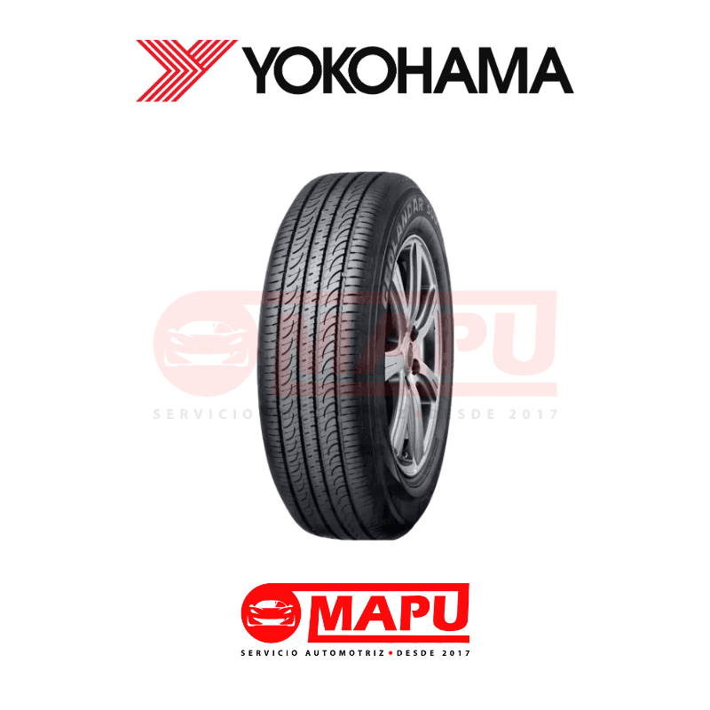 Imagen de Neumático Yokohama premium touring, con buen confort, estabilidad y agarre en mojado para ciudad y carretera.