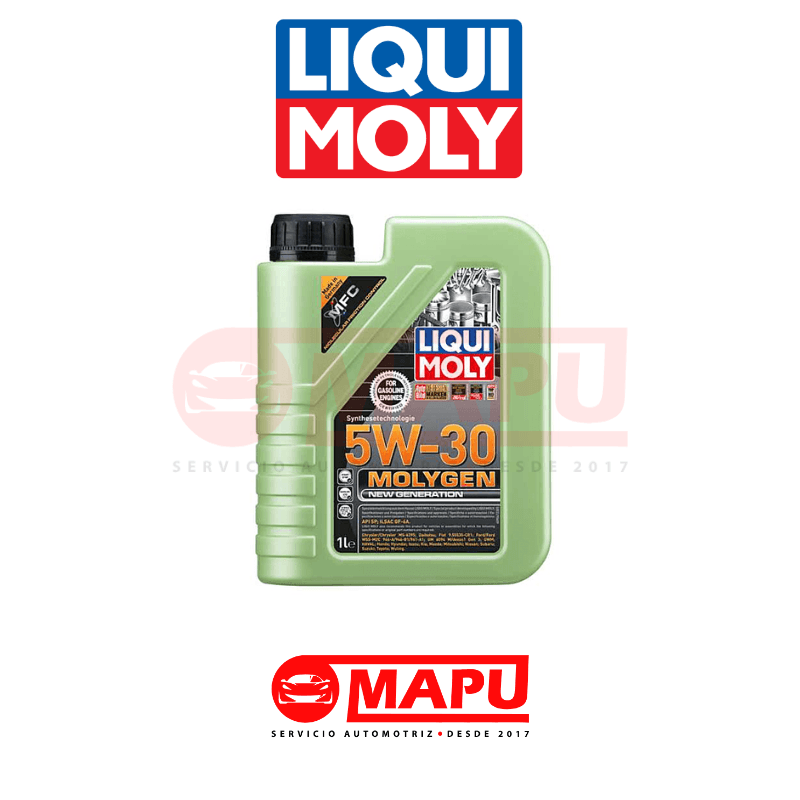 Imagen de Aceite sintético con tecnología Molygen para máxima protección y eficiencia en motores bencineros.