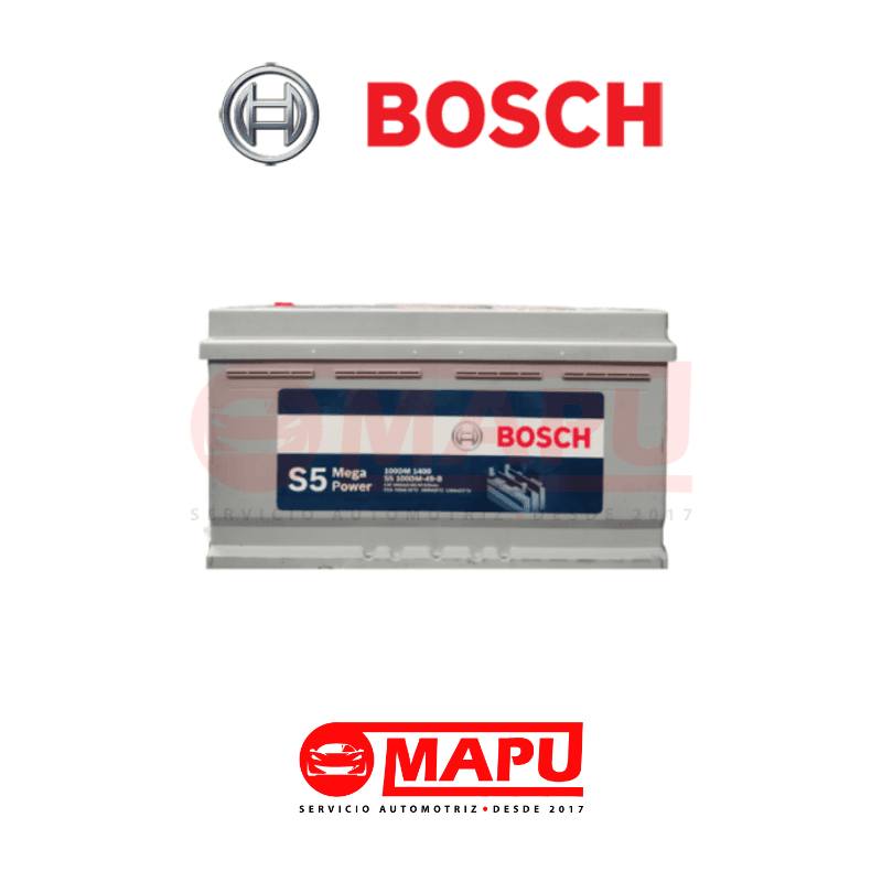 Imagen de Batería automotriz Bosch de alta capacidad con arranque potente y rendimiento fiable.