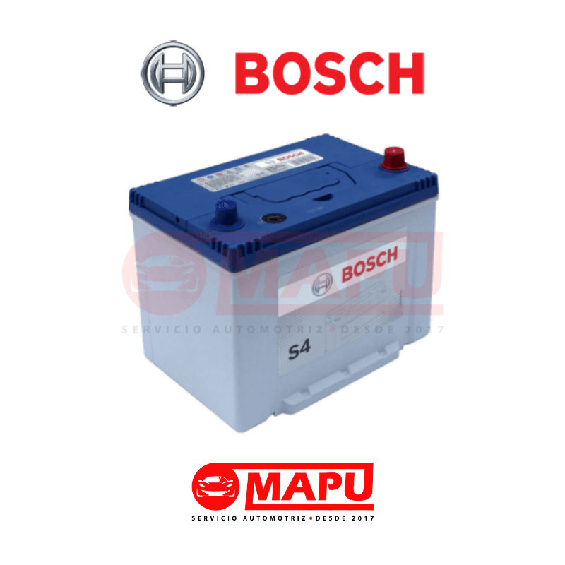 Imagen de Batería BOSCH S4 12V 70Ah – 600CCA, con polaridad (− +) / positivo derecho, ideal para un arranque confiable en uso diario.