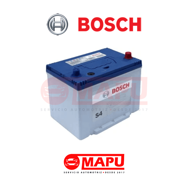 Imagen de Batería BOSCH S4 12V 70Ah – 600CCA, con polaridad (− +) / positivo derecho. Modelo 80D26L / NX110-5L, ideal para un arranque confiable en uso diario.