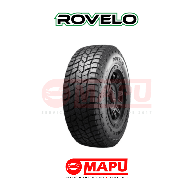 Imagen de Neumático A/T versátil que combina tracción confiable en asfalto y fuera de él para 4×4 y pickups.