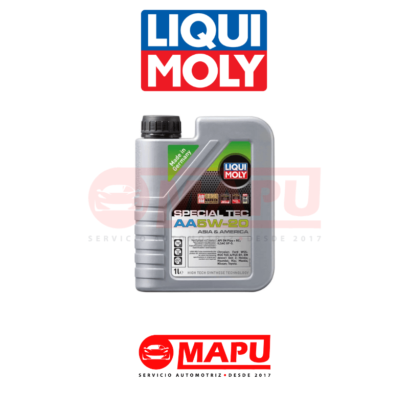 Imagen de Aceite sintético 5W20 de alta eficiencia, diseñado para motores modernos con excelente protección y limpieza.