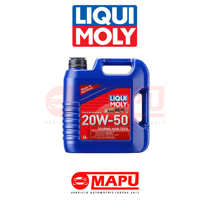 Imagen de Aceite 20W50 de alta resistencia para una protección sólida en motores exigidos.