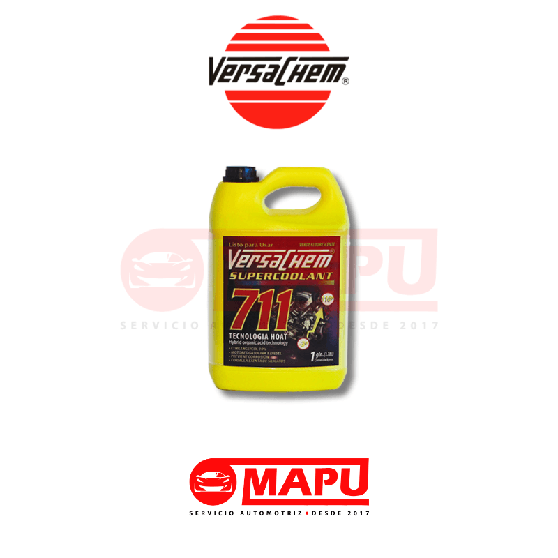Imagen de Refrigerante verde de larga duración para una correcta protección y control térmico del motor.