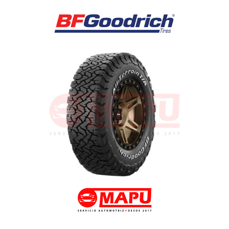 Imagen de Neumático All-Terrain robusto con tracción superior y durabilidad mejorada para SUV, 4×4 y pickups.